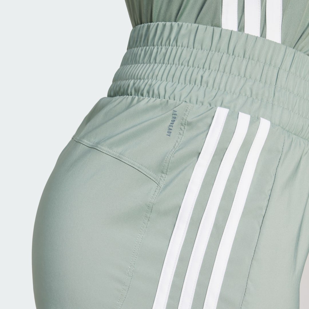 Adidas Pacer Training 3-Stripes Geweven High-Rise Short