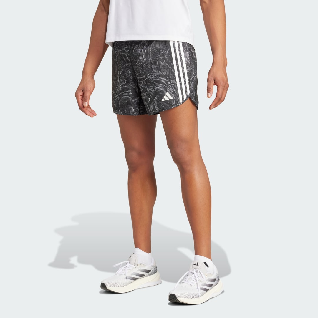 Adidas Own the Run Excite Allover Print AEROREADY Short