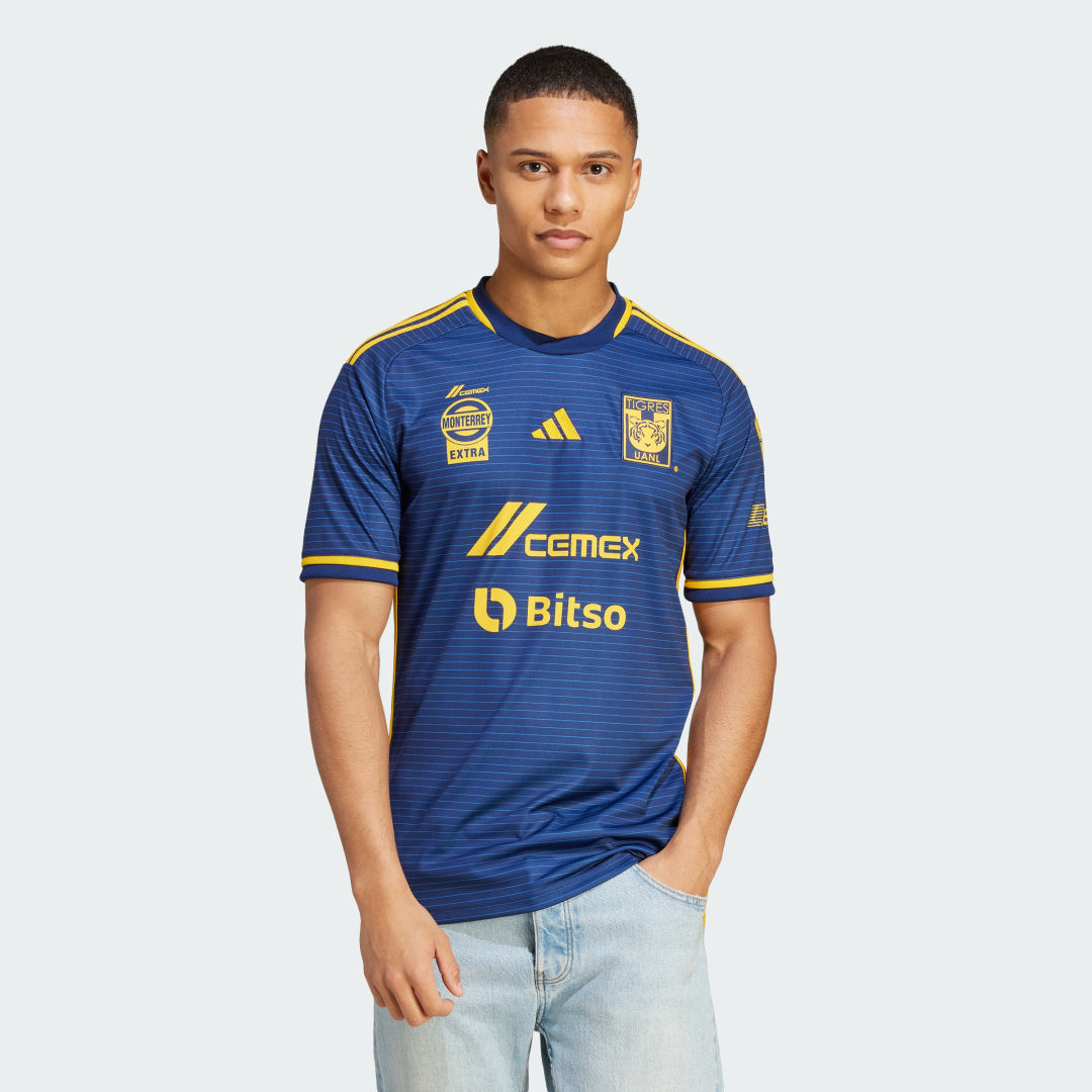 

adidas Jersey Uniforme de Visitante Tigres Uanl 23/24 Hombre, Team azul azul 2