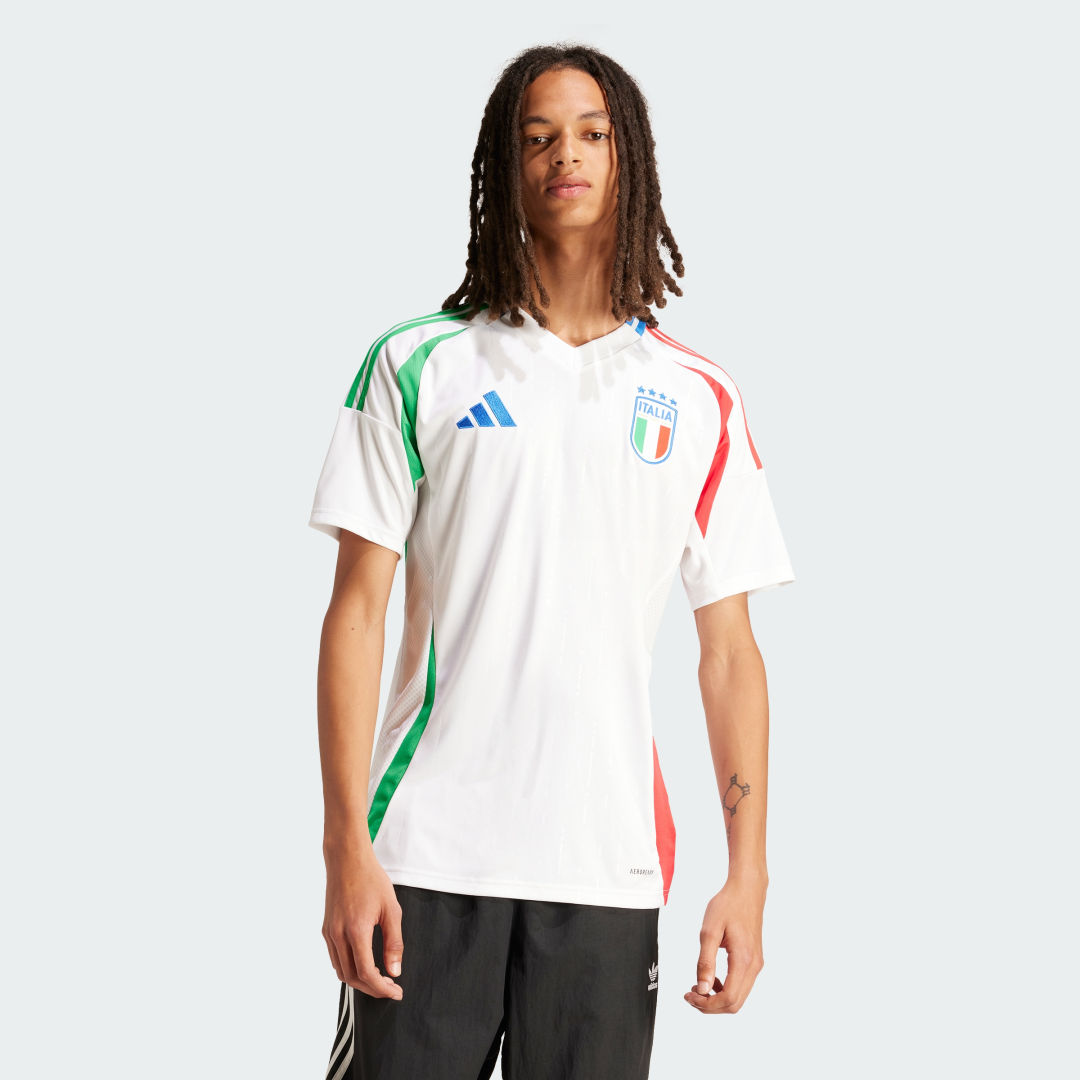Adidas Italy 2024 Away Shirt White- Heren White