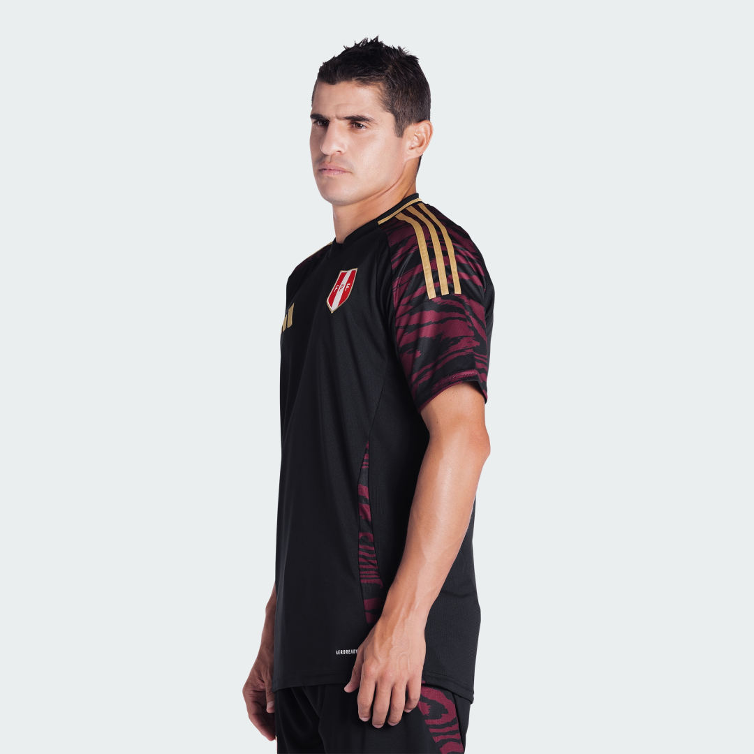 Adidas Peru 2024 Away Shirt Black- Heren Black