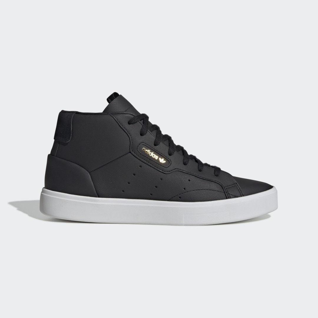 adidas Sleek Mid ShoesCore Black 7.5Womens