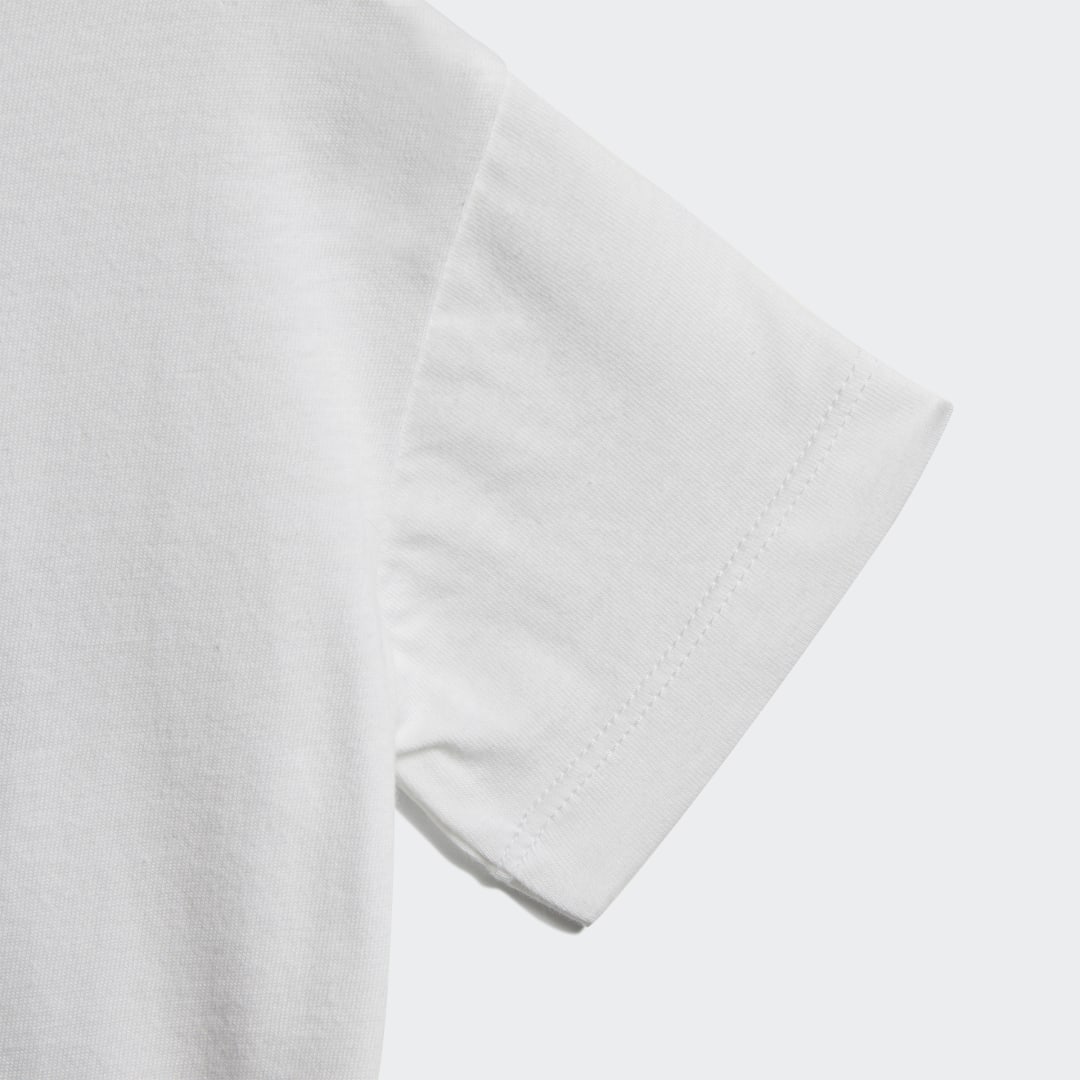 

adidas Camiseta Trifolio Niño, Blanco