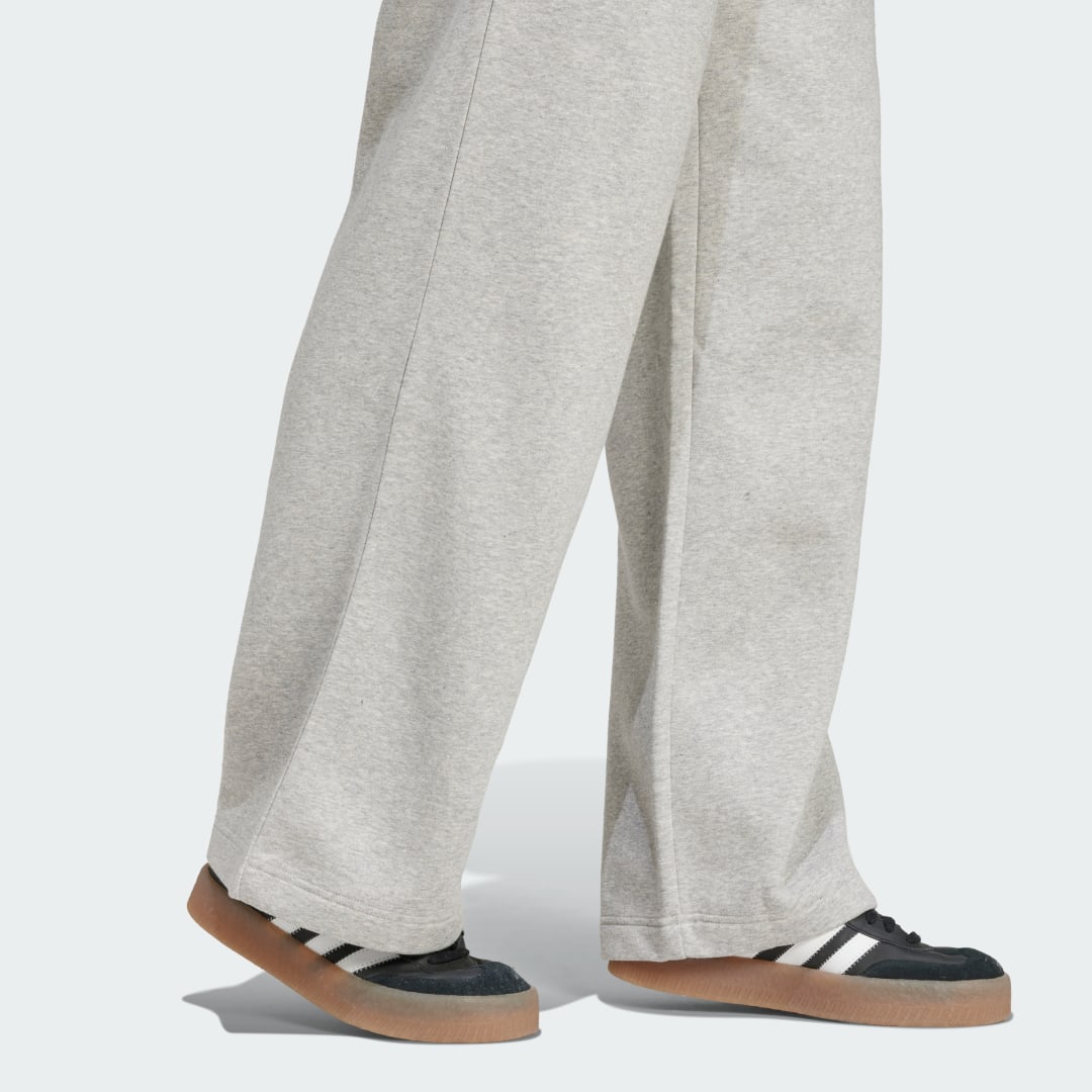 Adidas Wide Leg Fleece Broek
