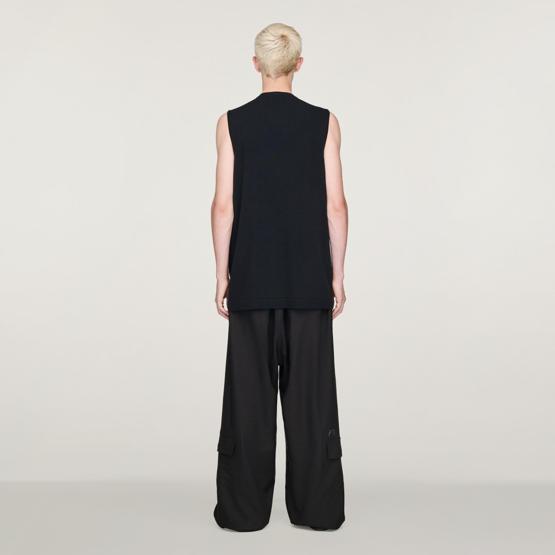 Veste sans manches en maille Y 3 - vue 3