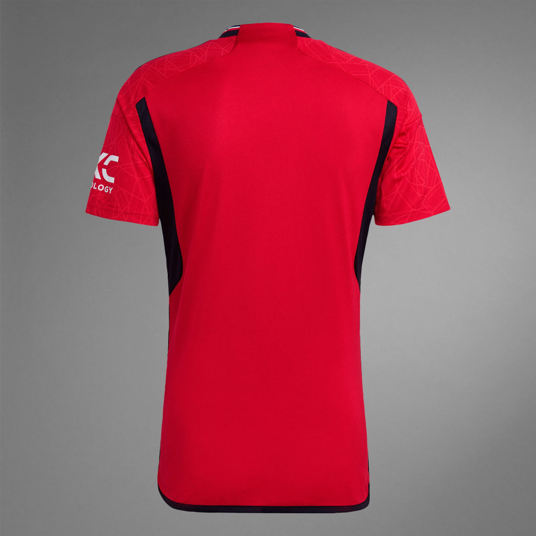 

adidas Camiseta Local Manchester United 23/24 Hombre, Rojo