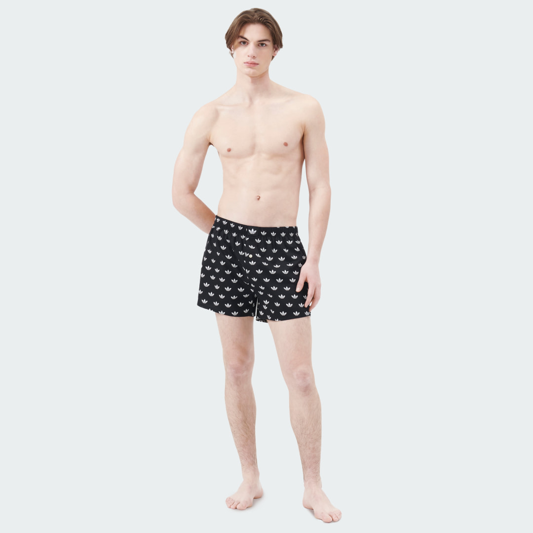 Adidas Comfort Core Cotton Icon Geweven Boxer 2-Pack Ondergoed