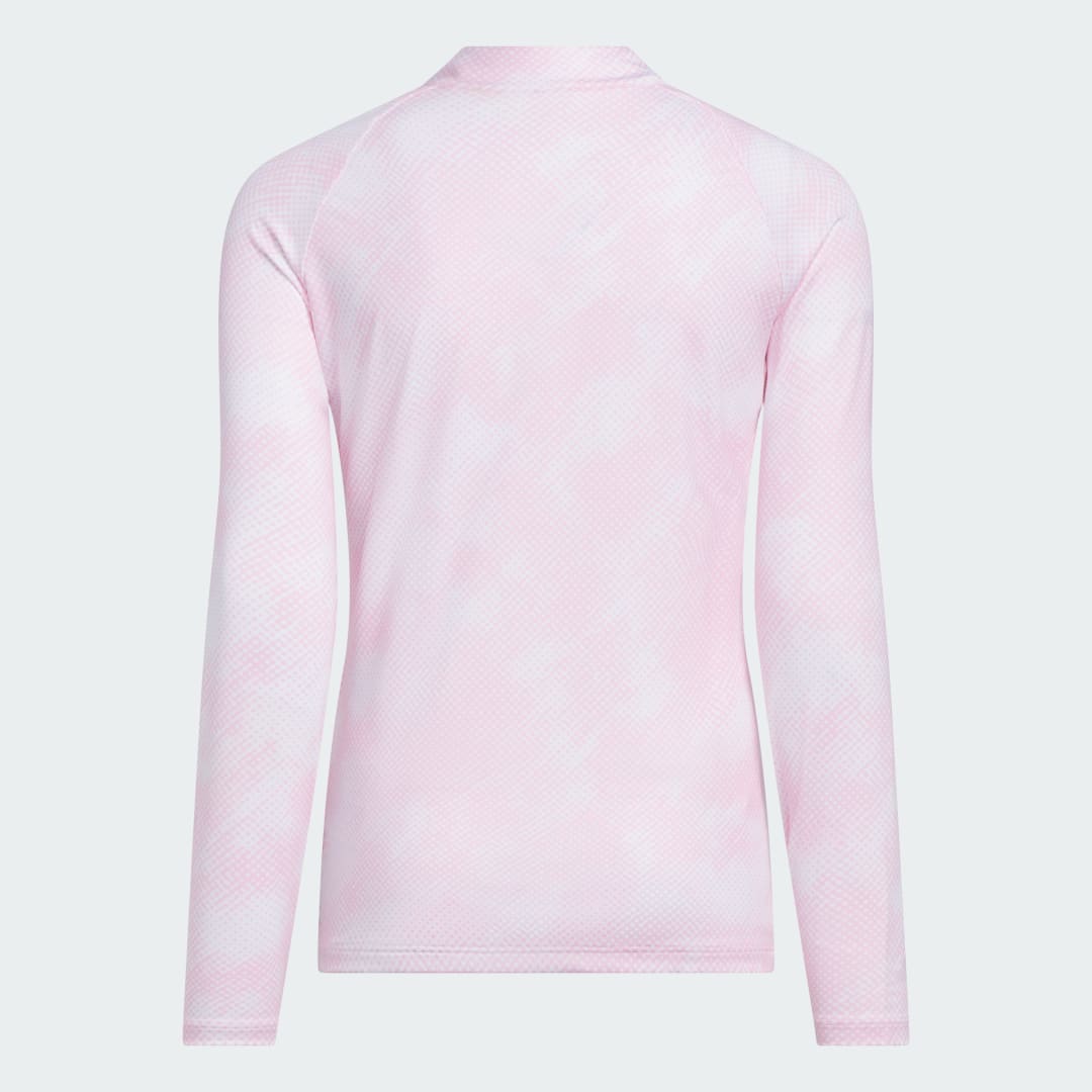 Thumbnail - Performance Long Sleeve Printed Polo Shirt Kids