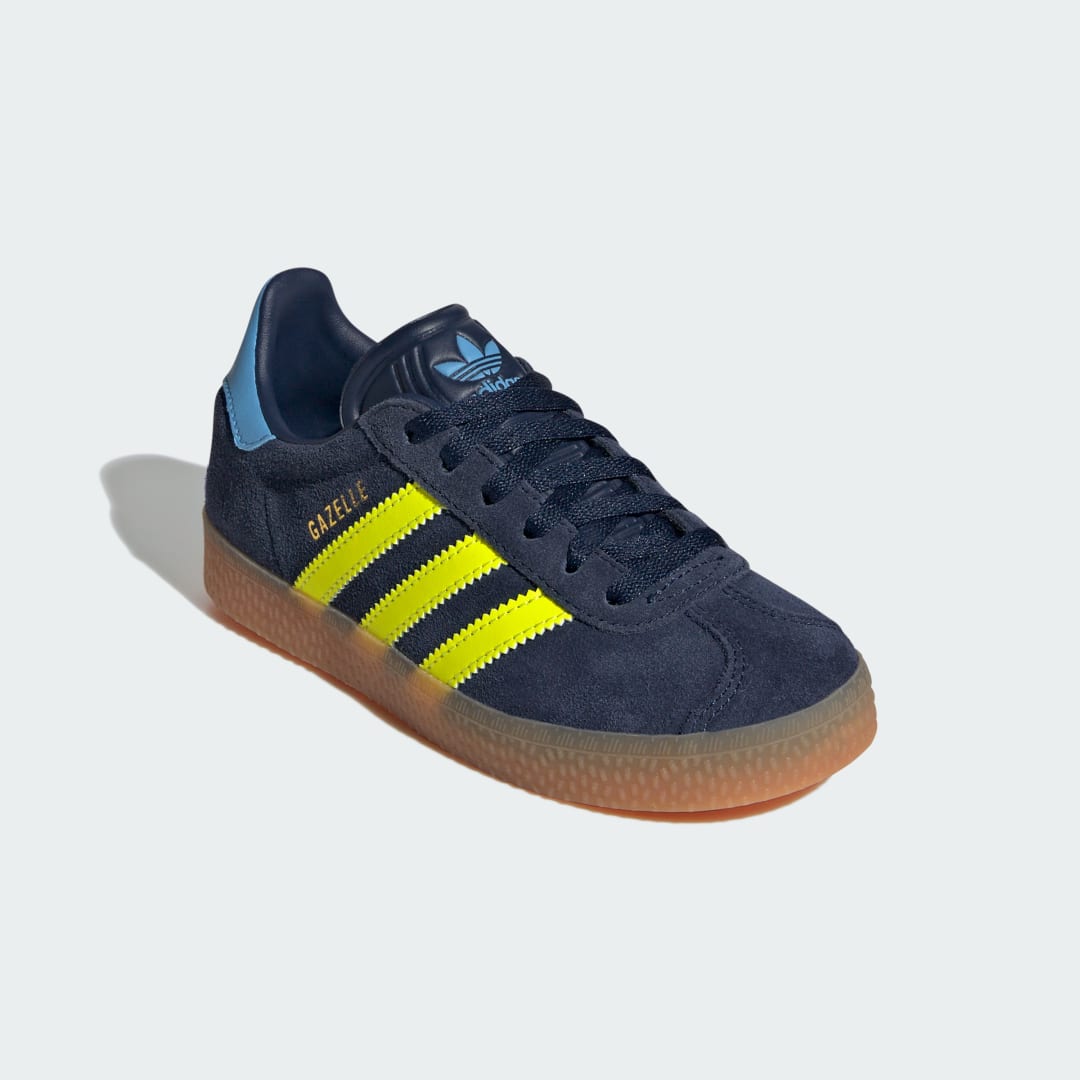 Adidas Gazelle sneaker Night Indigo / Solar Yellow / Light Blue