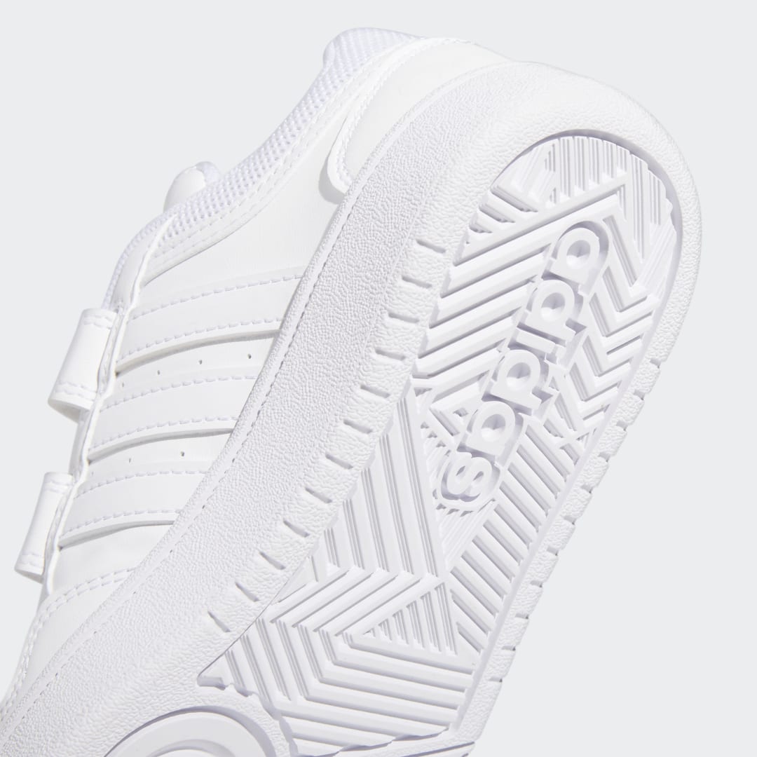 

adidas Tenis de Basketball Hoops Lifestyle Niño, Blanco/blanco/blanco