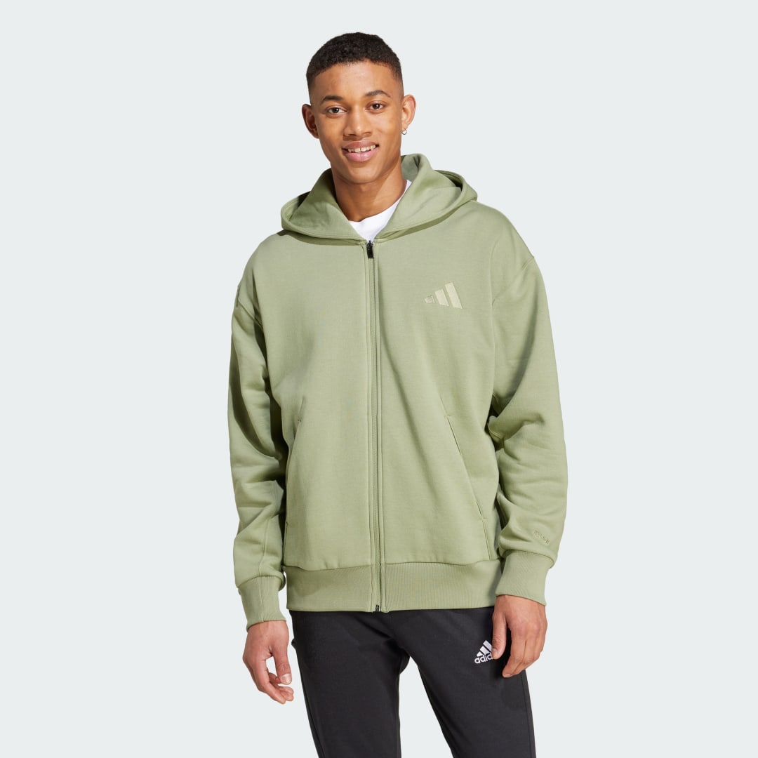 Adidas Sportswear Hoodie M A SZN FL FZ Hoodie met rits