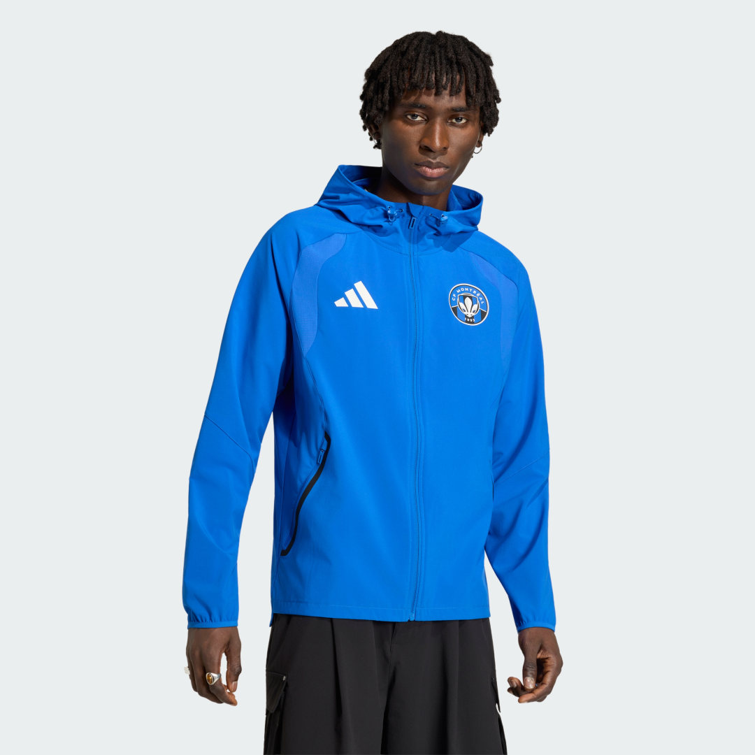 CF Montreal Tiro Travel Full Zip Windbreaker