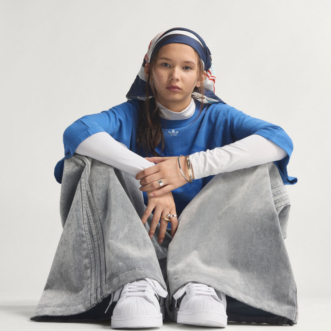 Thumbnail - Brushed Twill Oversized Firebird Trainingshose