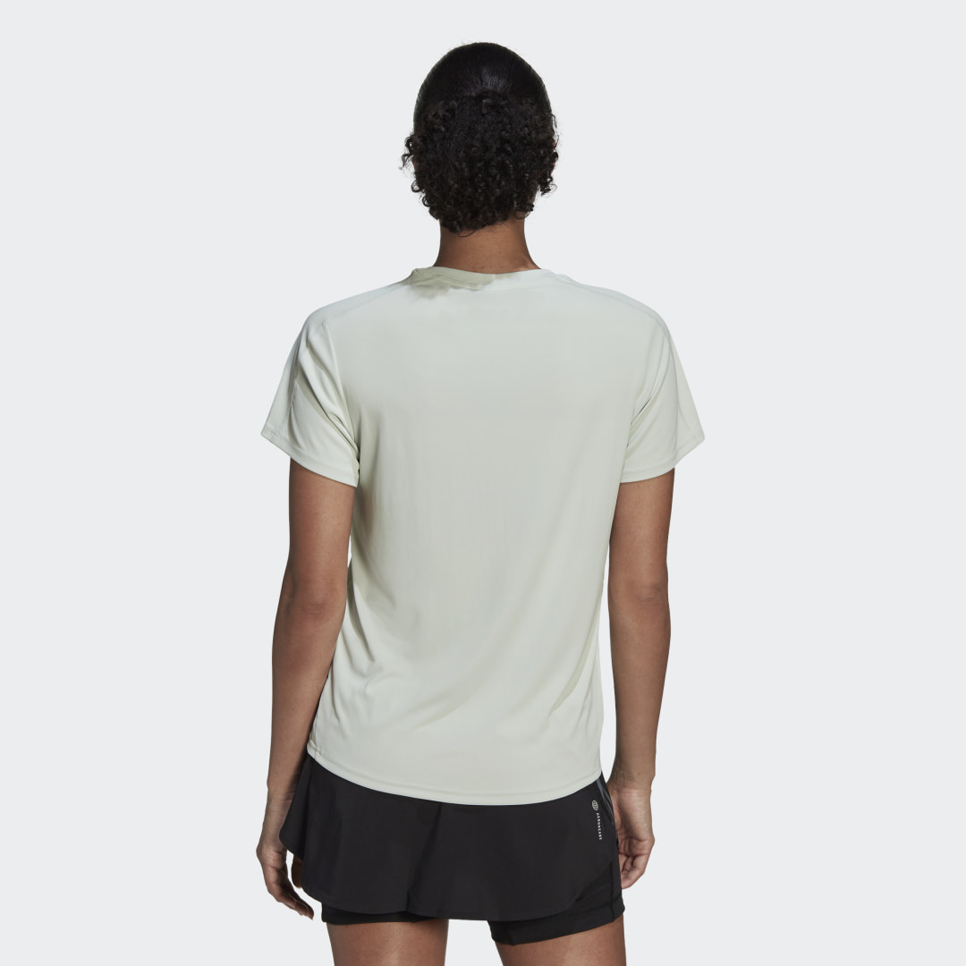 

adidas Camiseta de Running Run It Mujer, Verde