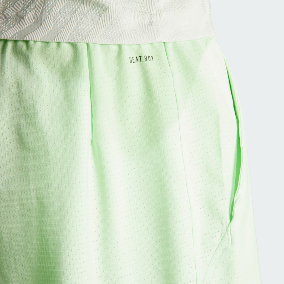 

adidas Conjunto de Shorts y Licras Internas HEAT.RDY Para Tenis Hombre, Verde
