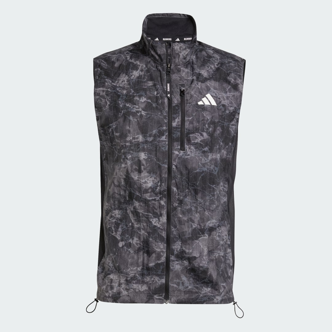 Veste sans manche adidas Own the Run Spray Dye - vue 4