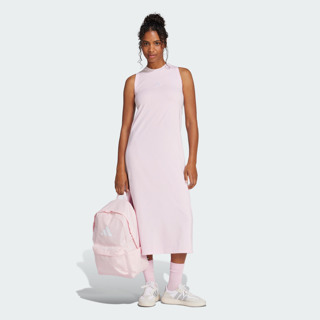 Adidas Essentials 3-Stripes Lange Racerback Jurk