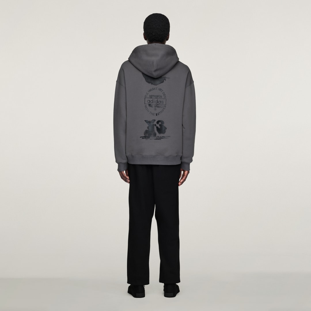 Sweat à capuche imprimé Y 3 - vue 7