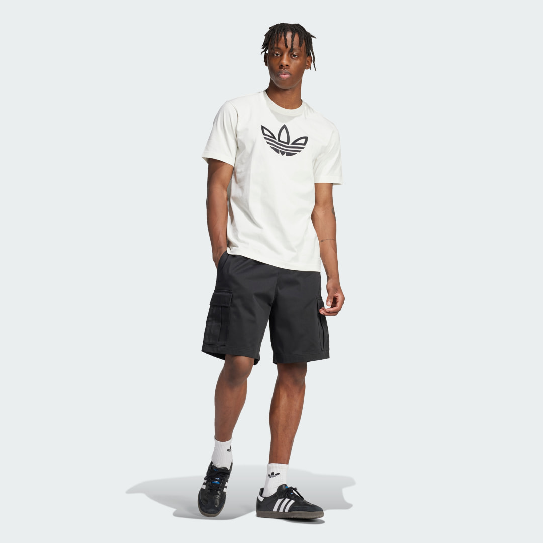 

adidas Shorts Cargo Hombre, Negro