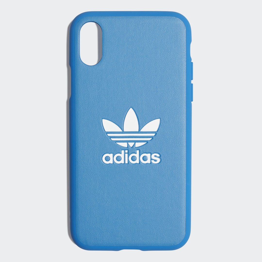 adidas Originals Moulded Case BASIC FW18 case iPhone X XS blauw hoesje