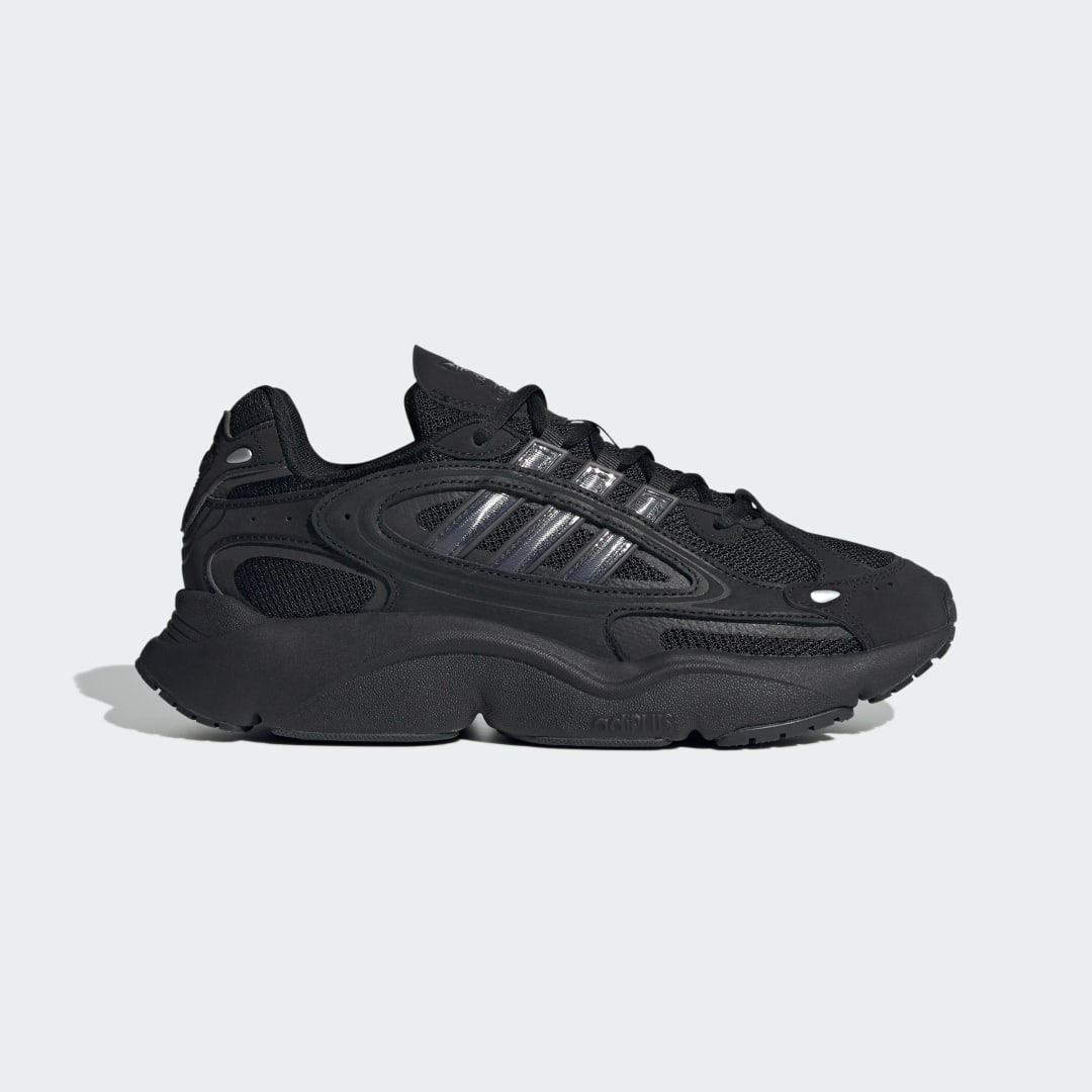 

adidas Tenis Ozmillen Hombre, Negro/carbon/plata gris
