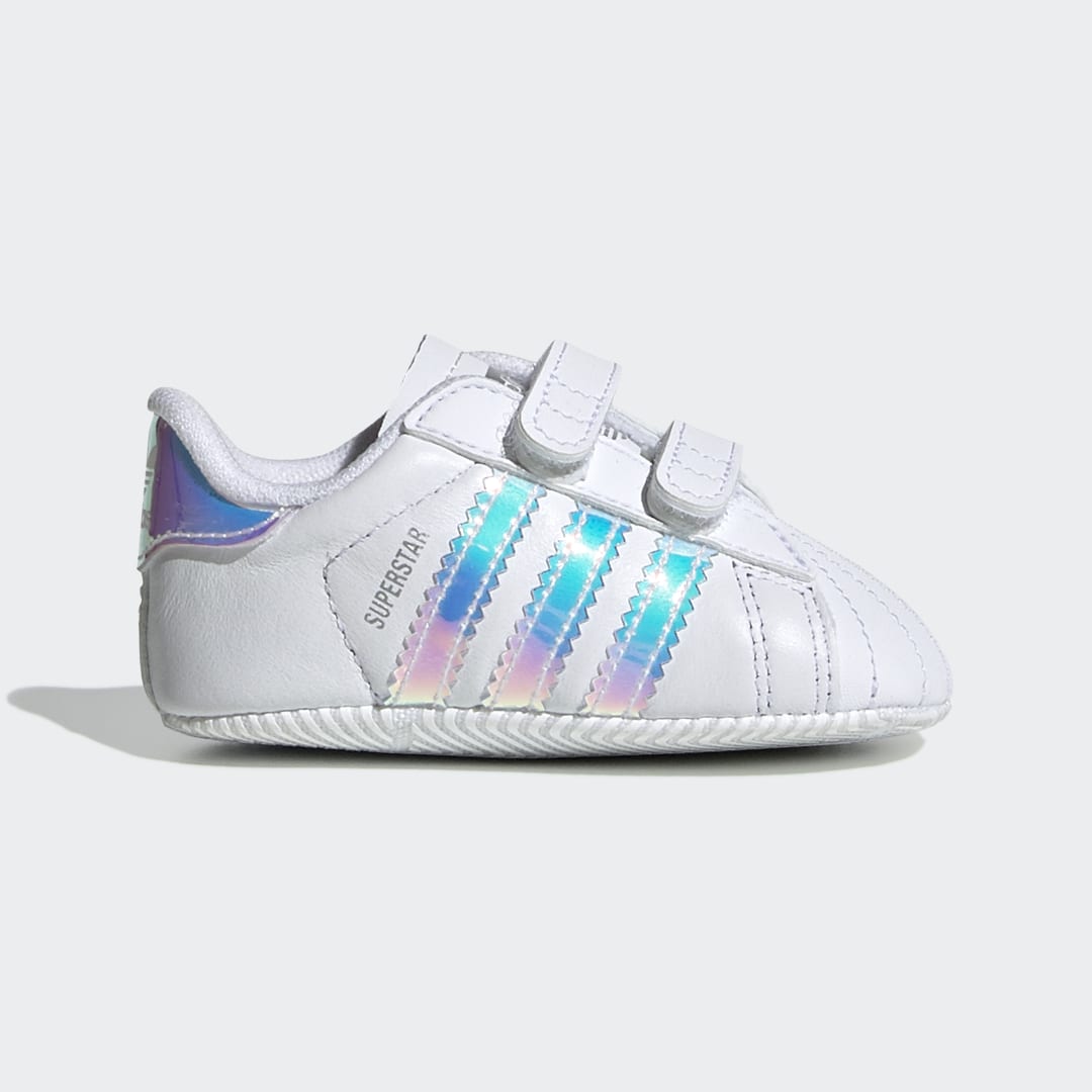 Image of adidas Superstar Shoes White 1K - kids Lifestyle Cribs