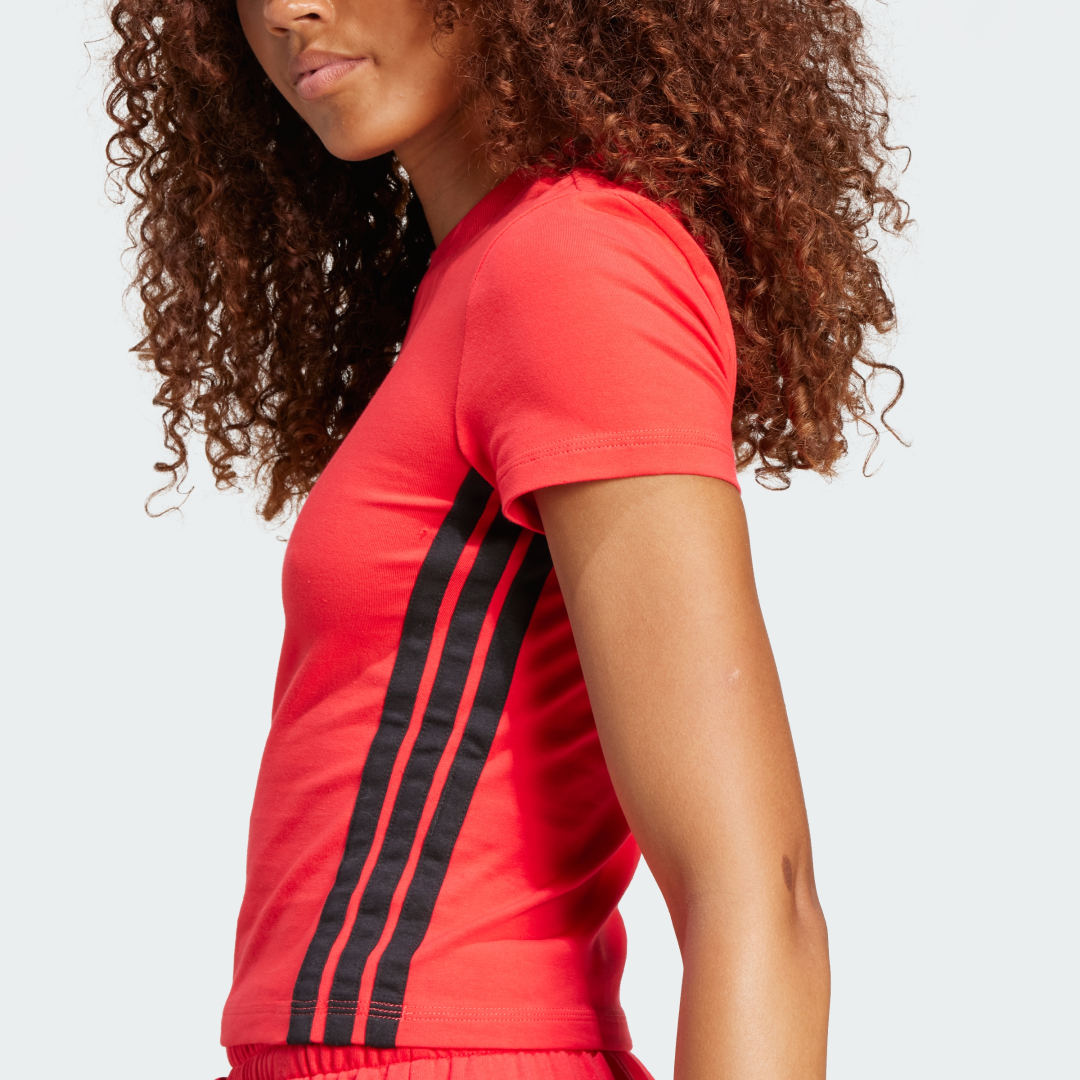 Adidas Essentials 3-Stripes Slim-fit Baby T-shirt