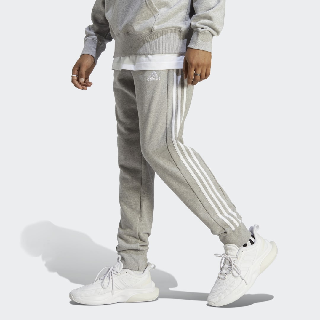 Adidas Originals Essential Stripes Tapered Cuffed Pants Adidas