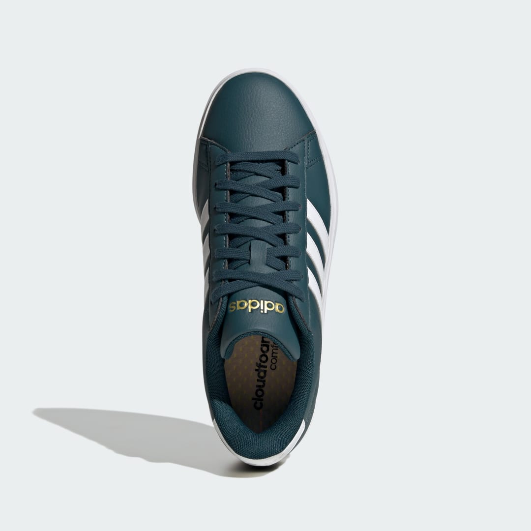 Adidas Grand court sneaker Arctic Night / Cloud White / Gold Metallic