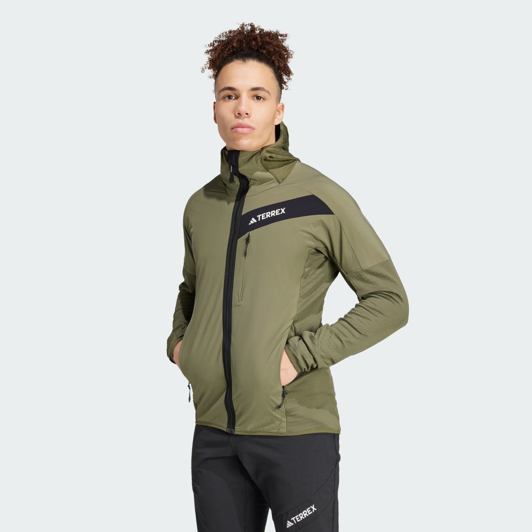 Adidas Terrex Techrock Wind Fleece Capuchonjack