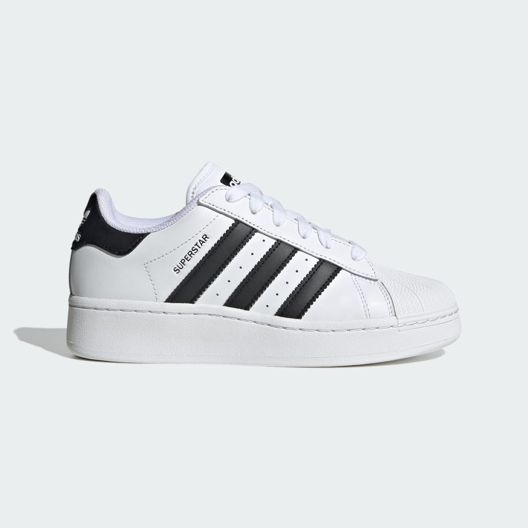 Image of adidas Superstar XLG Shoes White 6.5 - Women Lifestyle Athletic & Sneakers