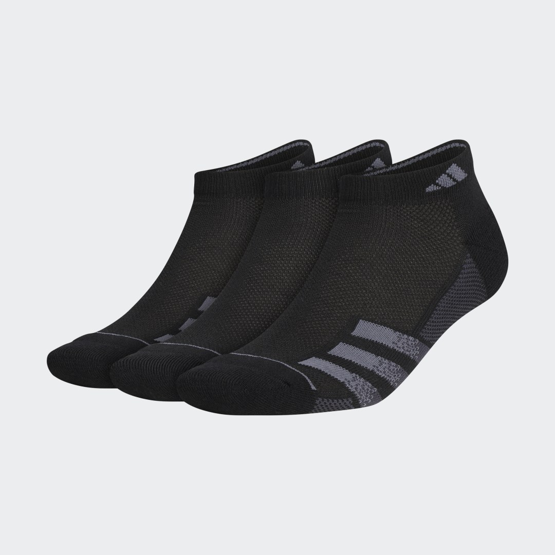 adidas Superlite Stripe Low-Cut Socks 3 Pairs Black XL