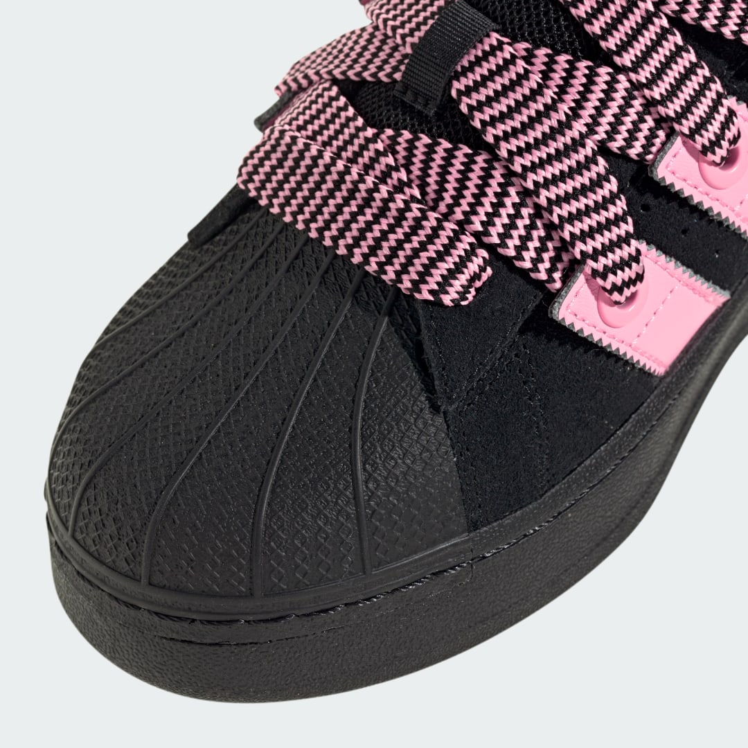 

adidas Tenis Superstar XLG Mujer, Negro/rosa spark/negro