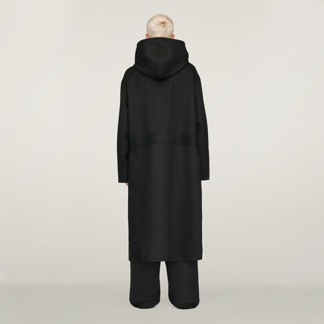Adidas Y-3 Bonded Melton Coat