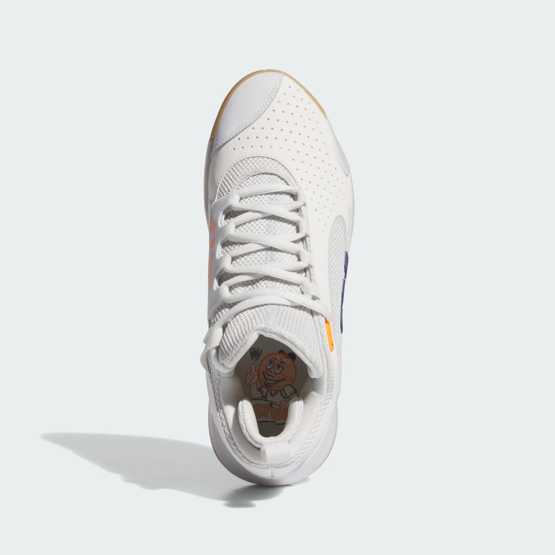 

adidas Tenis D.O.N. Issue 5 Unisex, Core blanco/victory azul/crystal blanco