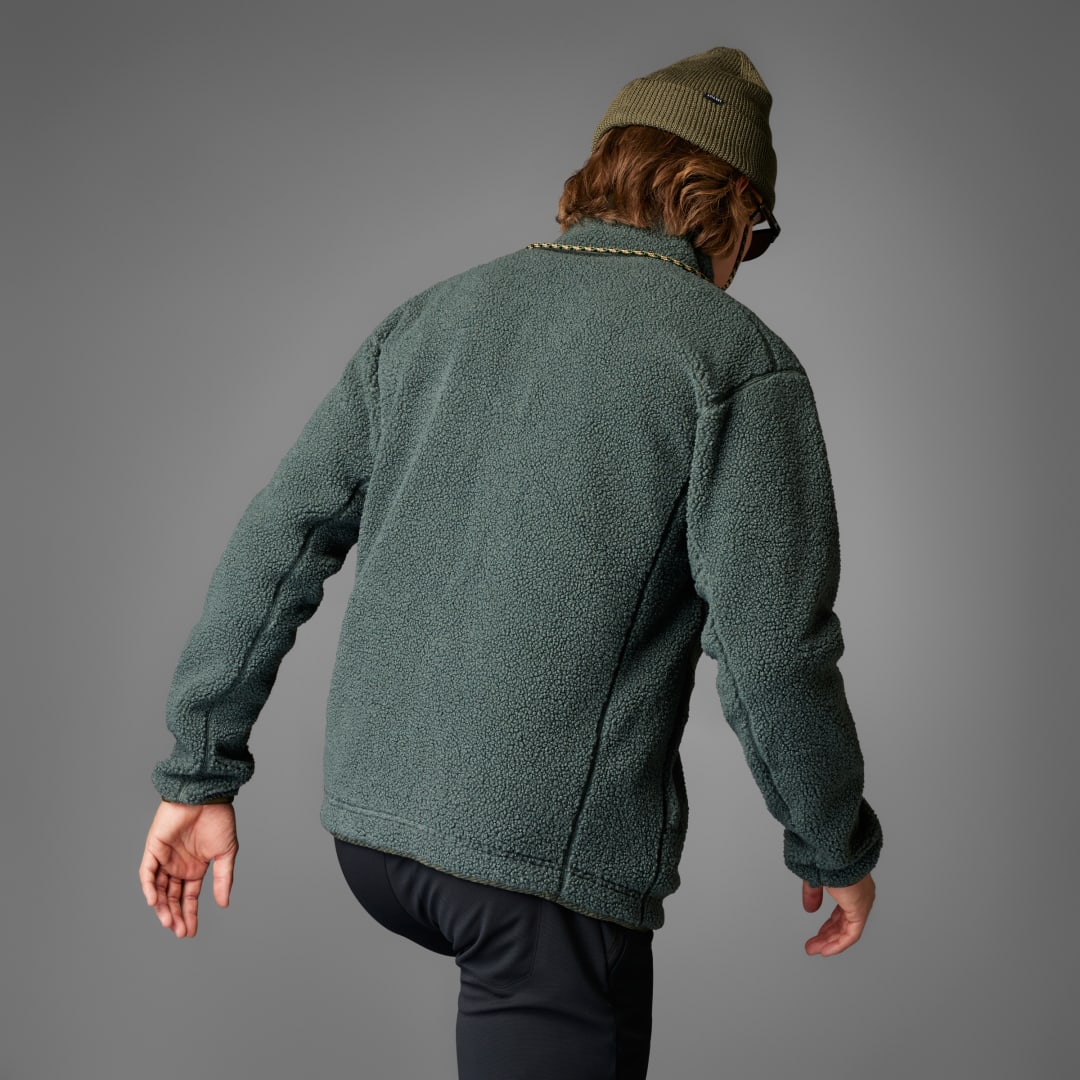 Adidas Terrex Xploric High Pile Fleece Pullover Sweatshirt