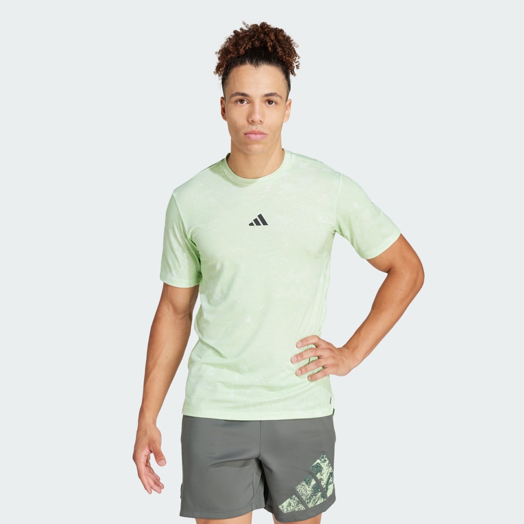 

adidas Polera de Entrenamiento Power Polera de Entrenamiento Power Hombre  - Hombre Training, Semi verde spark / negro