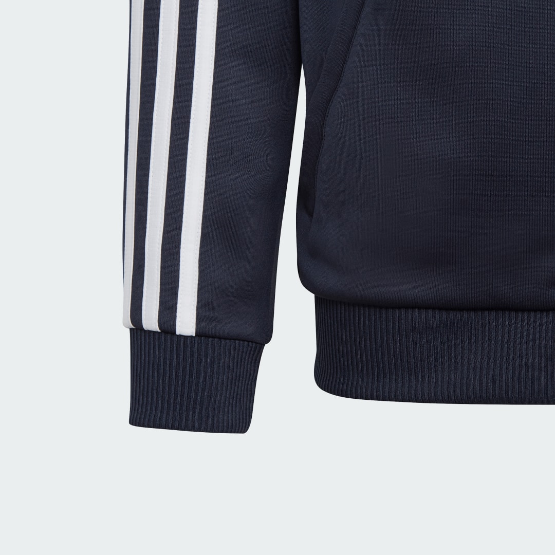 Thumbnail - Train Essentials AEROREADY 3-Streifen Regular-Fit Kapuzenjacke