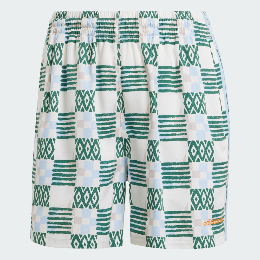 

adidas Shorts Alargados 80s Mujer, Multicolor/off blanco
