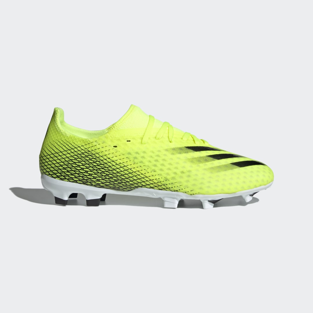 adidas X Ghosted.3 Firm Ground Cleats Solar Yellow M 12 / W 13 Unisex