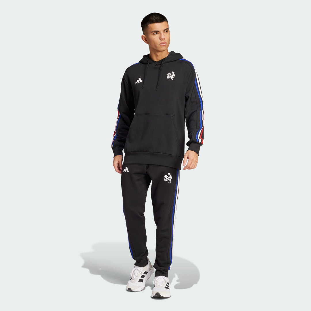 Adidas France Essentials 3-Stripes Hoodie