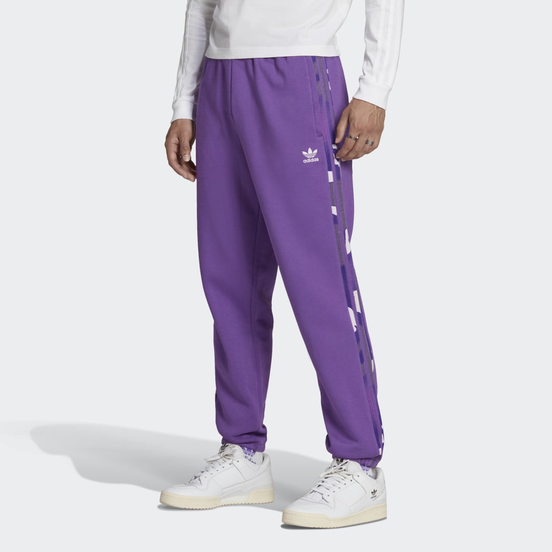 Adidas purple sale joggers