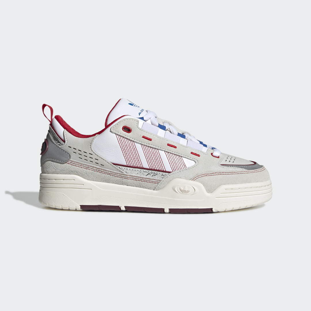 

adidas Adi2000 Hombre, Blanco/scarlet/plata gris