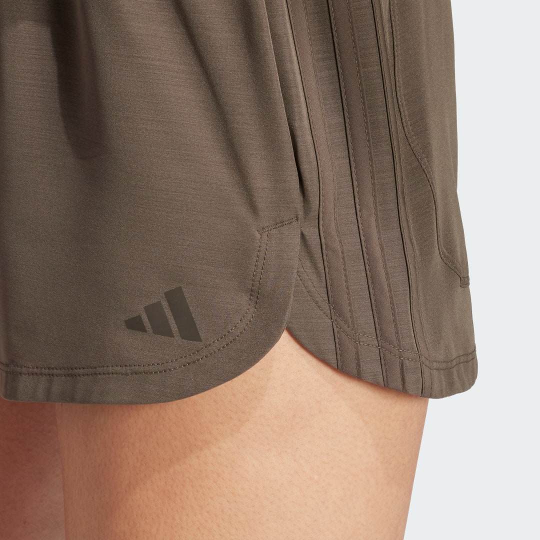 Adidas Pacer Training 3-Stripes Geweven High-Rise Short