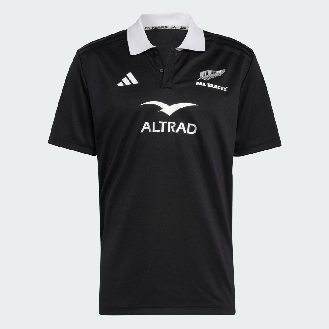 Adidas All Blacks AEROREADY Rugbyshirt met Korte Mouwen