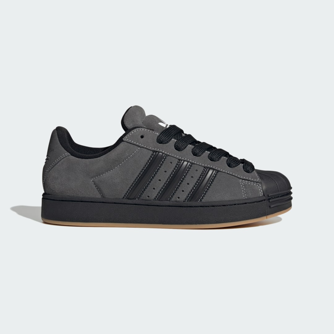 Adidas Superstar St Grey Five / Core Black / Gum