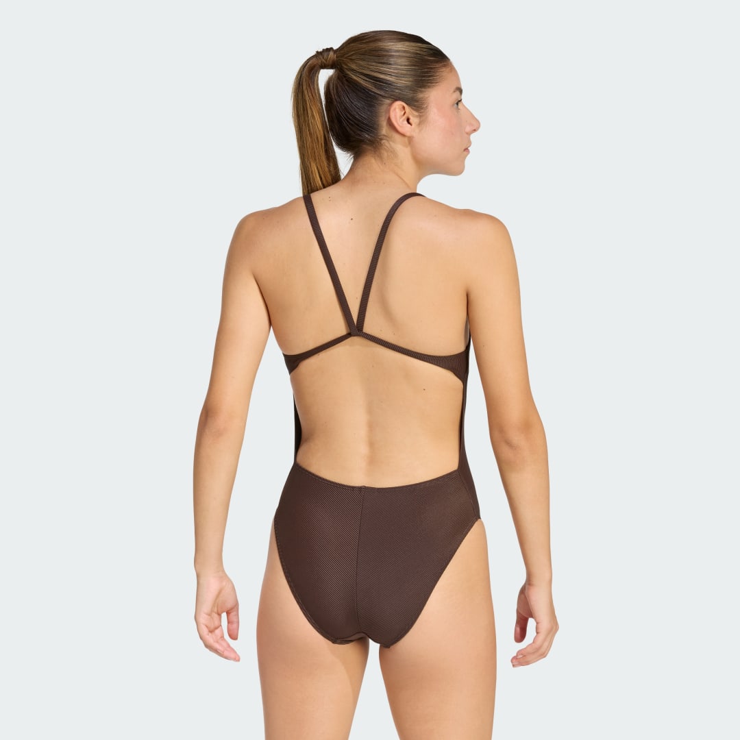 Thumbnail - 3-STREIFEN HIGH NECK 2-WAY STRAPS PEACHSOFT BADEANZUG