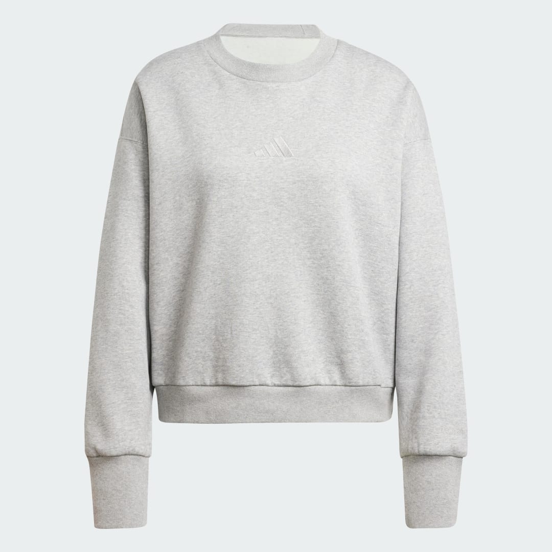 Sweat shirt adidas ALL SZN Fleece Loose Sweatshirt EU - vue 5