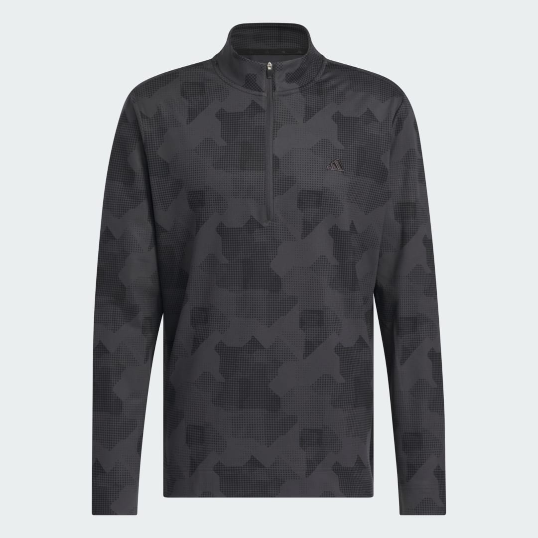 Pull imprimé quart de zip Go To - vue 4