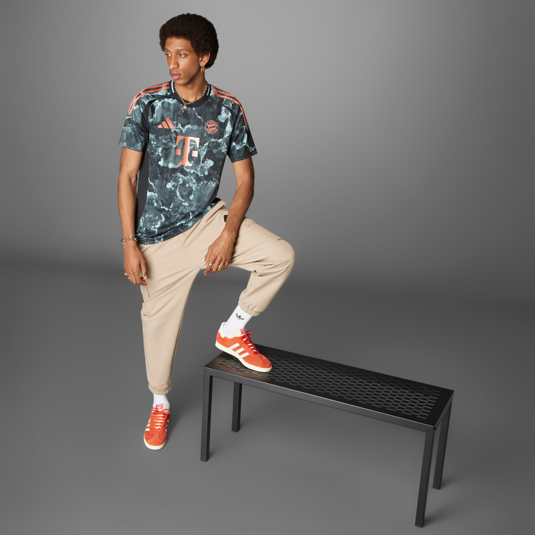 T shirt adidas Fcb h jsy EU - vue 4